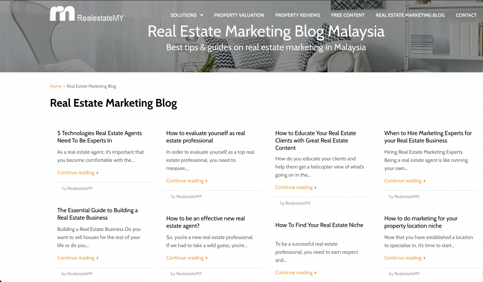 real estate blog