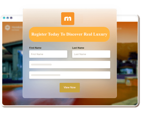 Real Estate Websites 2 website lead capture